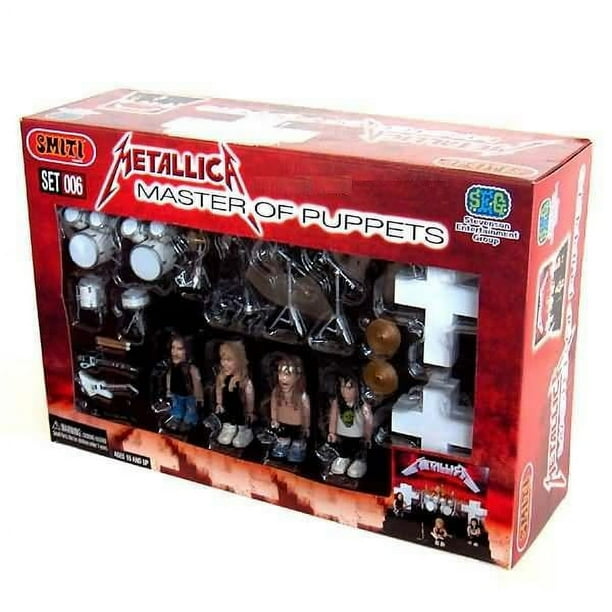 SMITメタリカ Master Of Puppets フィギュア Metallica Master Of Puppets Smiti Figure Playset for Schools