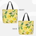 thumbnail image 2 of Balery Lemon Bolsa de Mano para Mujeres con Cremallera, Bolsa de Gimnasio con Compartimentos, Bolsa para Laptop, Bolsa para Trabajo, 2 of 7