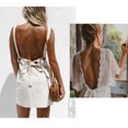 thumbnail image 4 of Bralette de encaje sexy para mujer, sin espalda, top corto en forma de U, ropa interior sexy, 4 of 8