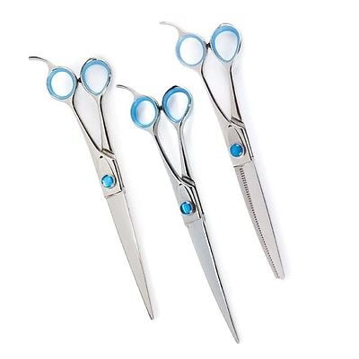 Super Gator 3 Piece Professional Grooming Shear Kit Pet Groomers Scissors Set