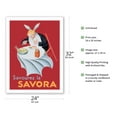 thumbnail image 2 of Savor Savora (Savourez la Savora) Mustard-Based Relish - Vintage French Advertising Poster by Leonetto Cappiello c.1929 - Bamboo Fine Art 290gsm Paper Print (Unframed) 24x32in, 2 of 4
