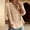 Beige, variant on Mexican Blouse V Neck Button Tunic Tshirt Cotton Button Down Graphic Shirt Loose Casual Solid Tops Vintage Vacation Tees Loose Fit Cotton Blouses Floral Embroidered Boho Tops Green M