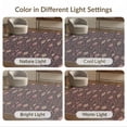 thumbnail image 7 of ODIKA 6'x9' Dark Purple Coral Burgundy Washable Area Rug Traditional Style Botanical Medallion Design With Intricate Scrollwork for Family Room, Living Mater Bedroom, Non-Slip, Easy Care, 7 of 7