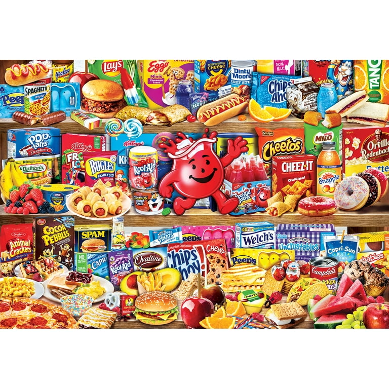 Masterpieces 2000 Piece Jigsaw Puzzle - Kids' Favorite Foods - 39x27