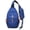 Blue, variant on 3L men's/women's shoulder crossbody bag, nylon sling chest bag, lightweight small backpack for travel, hiking and gym
