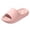 Pink, variant on Rokment Shower Shoes for Women and Men Pillow Cloud Massage Slippers Soft Cushioned Anti Slip Water Pool Slide Sandals Comfortable Quick Drying Bathroom Sandals Black Size 8