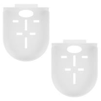 Raindrops 2-Pack No Drill Camera Mount Wall Bracket for Security Cameras and Baby Monitors with Strong Adhesive Installation