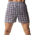 thumbnail image 1 of Boxer Hanes para hombre sin etiqueta con cintura expuesta, paquete de 5 unidades, talla S, 1 of 1