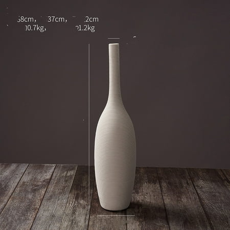 

Livesture European-style Ceramic Dried Flower Vase Restaurant Table Decoration C