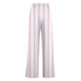 thumbnail image 5 of Jamicy Sweatpants Women Wide Leg Wide Leg Pajama Pants Plaid Stretch Loose Comfy Lounge Pants Drawstring Sleep Bottoms with Pockets, 5 of 5