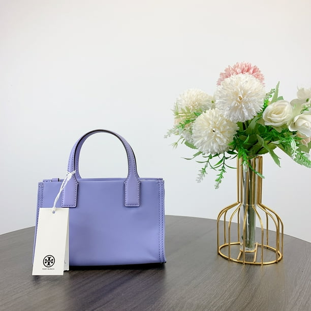 Tory Burch Women's Ella Nylon Extra Small Top Zip Crossbody Bag