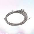 thumbnail image 4 of COOPHYA 4 Pcs Silver Round Wound Bass String for Guitar Parts Accessories 12.2x0.18x0.18in, 4 of 8
