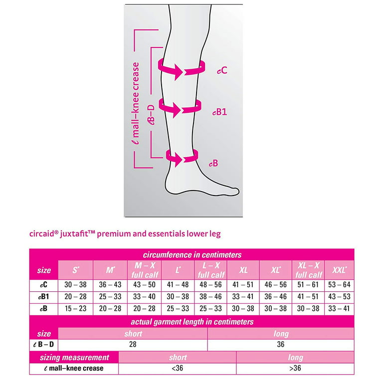 circaid juxtafit essentials compression wrap lower leg 