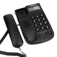 thumbnail image 3 of Teléfono alámbrico Radioshack 100198296 identificador de llamadas llamada en espera negro, 3 of 4