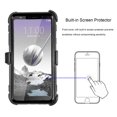 thumbnail image 4 of GoldCherry for LG K40 Case,LG K12 Plus Case,LG X4 Case Built-in Screen Protector Heavy Duty Full-Body Rugged Holster Armor Case[Belt Clip][Kickstand]for LG K40/LG K12 Plus/LMX420/LG X4 2019(Black), 4 of 7