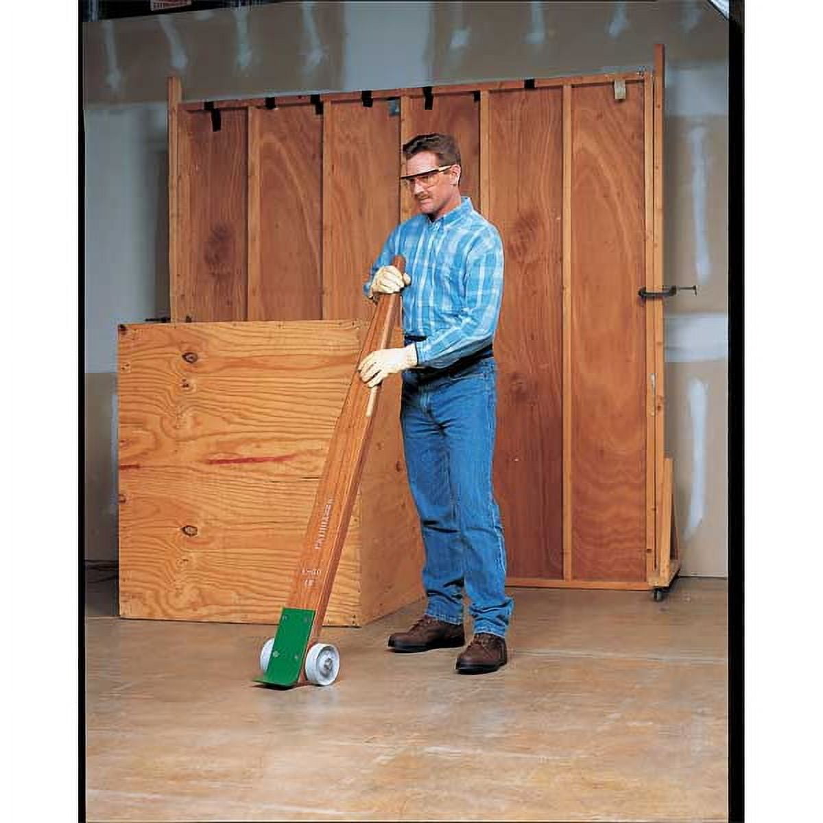 Lever Dolly,Wheeled,84 In,Steel/Oak 3KNA5