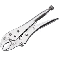 "12-Inch Heavy Duty Locking Pliers, Curved Jaw Vise Grip with Chrome Vanadium Steel - Welding Clamp for Metalworking & Fabrication"
