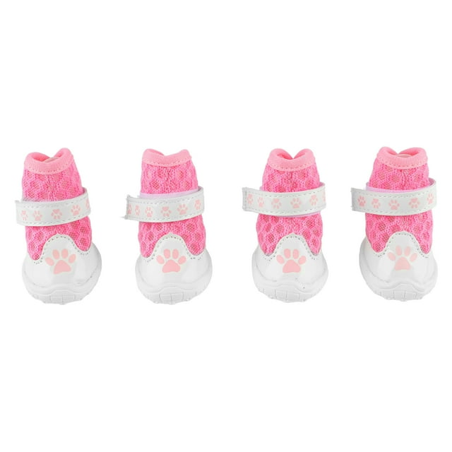 Oubit Puppy Paw Protector,4pcs Dog Booties Summer Dog Shoes Dog Booties Convenient Use