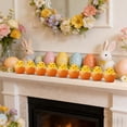 thumbnail image 4 of Easter Bling In Dark Chicks Figurines Mini Chick Statues For Easter Egg Stuffers Garden Decor, 4 of 6