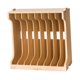 thumbnail image 3 of Sistema de almacenamiento de herramientas de MDF para maquetas: soportes para herramientas, organizador de pinceles/pinturas, 30x15x40cm, 3 of 9