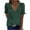 Green, variant on Dezsed Women's Floral Lace Short Sleeve Tunic Tops V Neck Pullover Solid Tee Shirt Dressy Casual Blouse Blue M