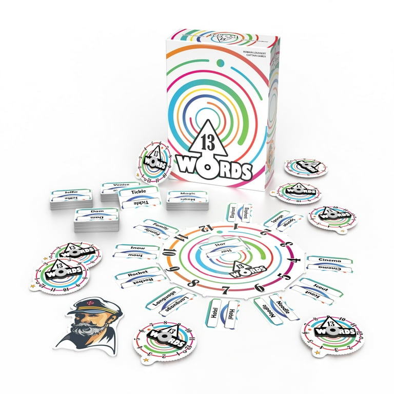 13 Words Family Word Association Game for Ages 8 and up, from