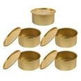 thumbnail image 4 of WEUVEB 5pcs Airtight Metal Cans With Lids Aluminum Container For Office Use And Travel, 4 of 8