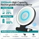 thumbnail image 4 of Espejo de aumento B Beauty Planet 30X con luz de 2000 mAh, 4 of 7