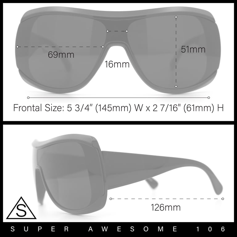 Shield-Style Women\'s Sunglasses in Smoke Gray Dior Women main image 4