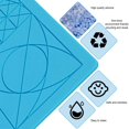 thumbnail image 5 of Tapete para bolígrafo 3D transparente de 6" x 6" con fusible y área de unión - Silicona flexible resistente al calor de doble cara - Accesorios para bolígrafo 3D compatible con plantilla - Actividad STEM para niños y adultos JM, 5 of 5