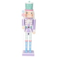 thumbnail image 2 of Adornos de Cascanueces de Madera Colecciones de Accesorios de Fotografía Tradicionales Decorativos para Niños violeta 25cm, 2 of 9