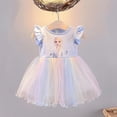 thumbnail image 4 of Vestidos de niñas, verano, niñas, faldas, manga corta, niñas, vestido de princesa, moda, 4 of 6