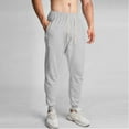 thumbnail image 5 of Cavosen Athletic Pants for Men with Pockets Stretch Full Length Elastic Waist Ankle Jogger Pants with Pocket Zipper Drawstring Breathable Causual Pants, 5 of 8