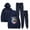 Navy, variant on John Summit Comfort in Chaos Men/Women Fall Suit Hoodies Sportswear Hooded Ankle Banded Pant Two Piece Set