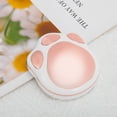 thumbnail image 5 of Unique Bargains 1 Set Contact Lens Case Electroplated Cat's Paw Lens Storage Case Rose Gold Tone, 5 of 5