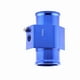 thumbnail image 5 of Adaptador del sensor de temperatura del coche, adaptador universal del sensor de temperatura de la manguera del tubo de la junta de temperatura delgua del coche de metal azul, 5 of 7