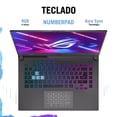 thumbnail image 3 of Laptop Asus ROG G513RM-HQ338W Ryzen 7 Serie 6000 16GB RAM 512GB SSD, 3 of 4