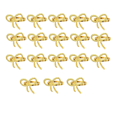 thumbnail image 1 of 18Pcs Napkin Rings Metal Hollow Out Flower Napkin Holder Dinning Table Napkin Ring for Parties Wedding Table Decor,Gold, 1 of 6