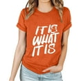 thumbnail image 2 of LSLJS T-Shirt Graphique à Manches Courtes Col Rond Décontracté Printemps et Été pour Femmes, Cadeaux pour Femmes, 2 of 7