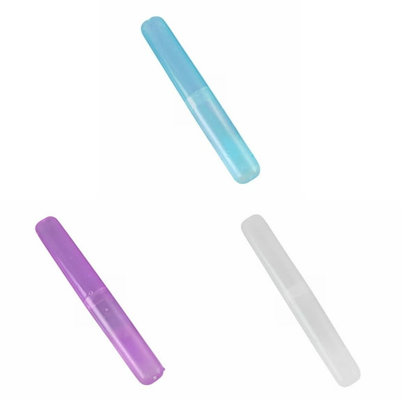 4/3/2/1pcs Toothbrush Storage Case Travel Toothbrush Case Holder ortable Breathable Toothbrush Box Multiple Color Clear Toothbrush Holder For Home Trip Camping