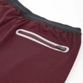 thumbnail image 5 of Men's 2 in 1 Athletic Shorts 5" Inseam Mesh Quick Dry Short Pants with Compression Liner & Zipper Pocket, Summer Running Training Workout Activewear Big & Tall, 5 of 7