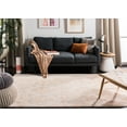 thumbnail image 5 of SAFAVIEH Madison Leighton Geometric Area Rug, Cream/Orange, 5' x 5' Square, 5 of 11
