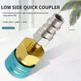 thumbnail image 4 of R1234Yf à R134A Coupleur Rapide Côté Bas R12 à R134A Adaptateur de Tuyau Connecteur pour Climatisation de Voiture Charge Ac, 4 of 4