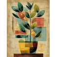 thumbnail image 1 of Qisvanset Abstract Cityscape Canvas Print 12x16 Inch Restaurant Decor, 1 of 8