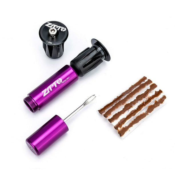 ZTTO Bike Tire Repairing Kit Tubeless Tire Plug Tool Fix Flat