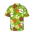 thumbnail image 3 of Fotbe St. Patrick'S Day3 Hawaiian Shirt For Men Unisex Summer Beach Casual Short Sleeve Cotton Linen Button Down Shirts-Large, 3 of 9