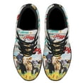 thumbnail image 2 of Cow Today I Choose To Be Happy Shoes Sneakers for Women Men Black Size 10.5, 2 of 7