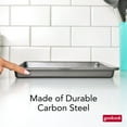 thumbnail image 4 of GoodCook PRO 15" x 10" Medium Gray Nonstick Steel Baking Sheet, 4 of 11