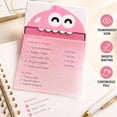 thumbnail image 3 of Post It Notes Pull Out Cute Glitter Sticky Notes 80 Sheets Transparent Sparkle Memo Pads For Back To School Journal Home Office Supplies School Supplies Bulk,pink, 3 of 7