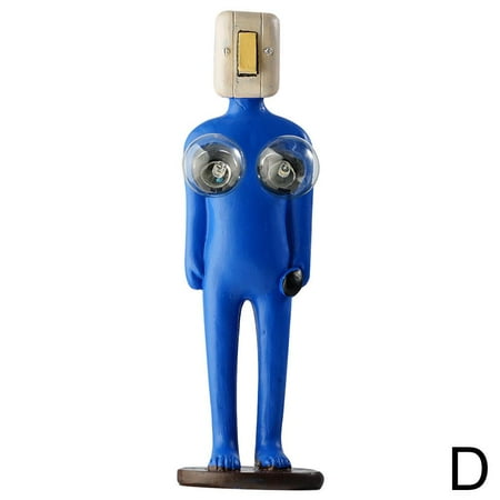 

Creative White funy Art Deco Body Bulb· G8J2